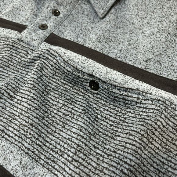 Vintage Classics By Palmland Large Collared Striped Grandpa Sweater Pullover - Picture 6 of 8